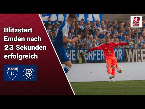 BSV Kickers Emden - Bremer SV I Regionalliga Nord 3. Spieltag