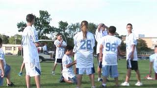 preview picture of video 'Villa Park Warriors Youth Football and Cheer - Football Workouts'