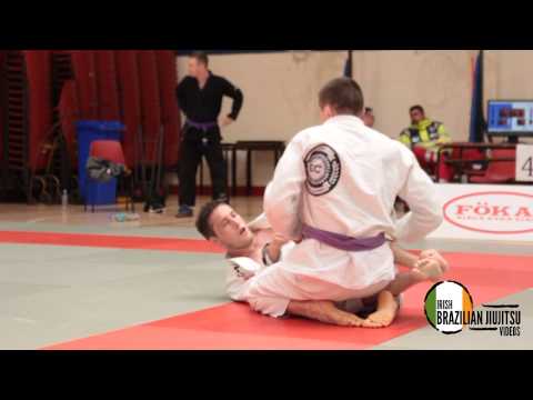 Shane Galvin [Team Lagarto] vs Chris leddy [ECJJ] - Purple Middle - Cork Open 2014