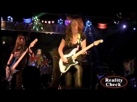 The Iron Maidens at NAMM Party 1/24/14 (w/Nita Strauss & Courtney Cox)