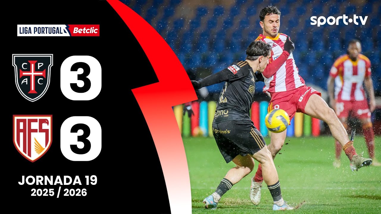 Casa Pia vs AFS Post-Match Highlights Season 2025/2026