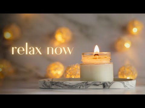 Peaceful Silence ✨Relaxing Candlelight Ambience with Soft Music for Stress Relief & Meditation