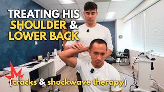 He’s Been Working Out… Let’s CRACK Him! | Full Chiropractic Treatment With Dr. Tyler Bigenho