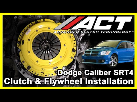 ACT Clutch Install:  2008 – 2009 Dodge Caliber SRT-4