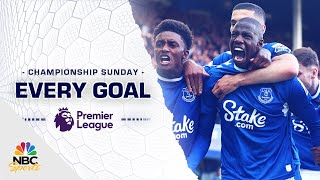 Every Premier League goal from Championship Sunday 2023 | NBC Sports
