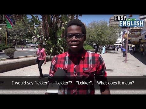 Easy English 30 - Namibian Languages