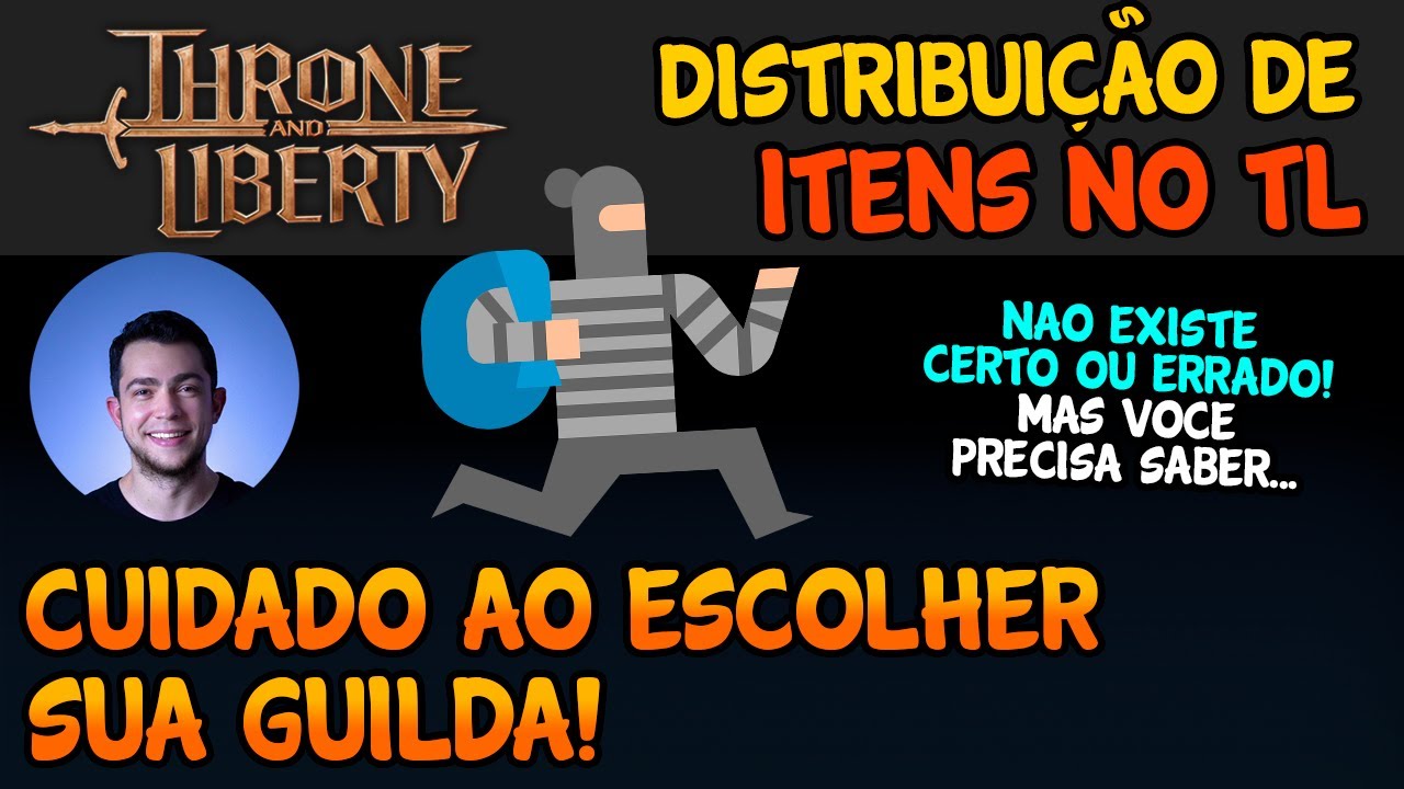 COMO É A DISTRIBUIÇÃO DE ITENS NO THRONE AND LIBERTY - MARCO VEIO THRONE AND LIBERTY