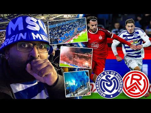 RUHRPOTT DERBY PURE - SICK ATMOSPHERE! 🦓🤍💙 MSV Duisburg vs. Rot-Weiss Essen🔥✅ | STADIUM VLOG 21