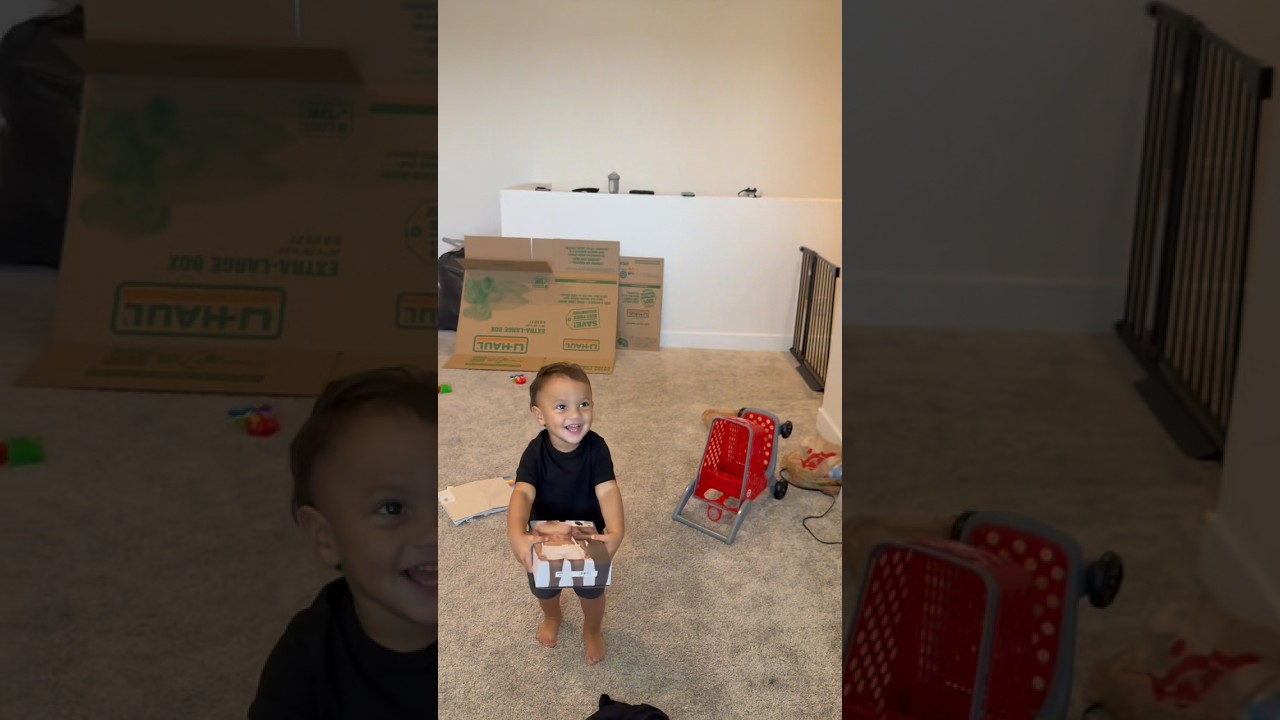 Our toddler runs the house 🤦🏽‍♂️😂 #shorts