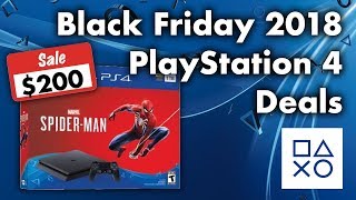 Black Friday 2018 PlayStation 4 Deals