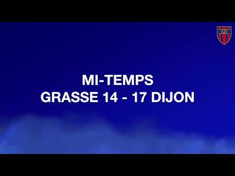 RESUME GRASSE vs DIJON (2018/2019) J6