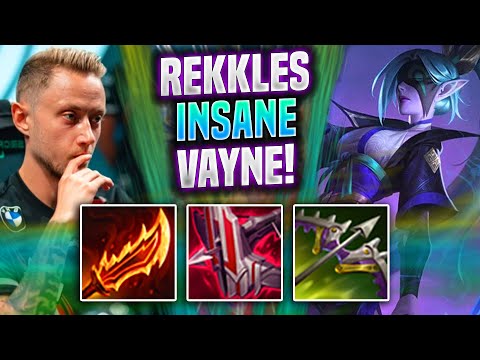 KC REKKLES INSANE VAYNE! - KC Rekkles Plays Vayne ADC vs Senna! | Preseason 2022