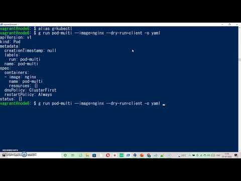 8 - CKA exam Q8 with Solution... Kubernetes: Create a pod with multiple containers