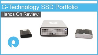 Video thumbnail for G-Technology SSD Portfolio Hands On Review by StorageReview