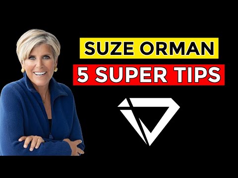Suze Orman | 5 Super Tips from Suze Orman