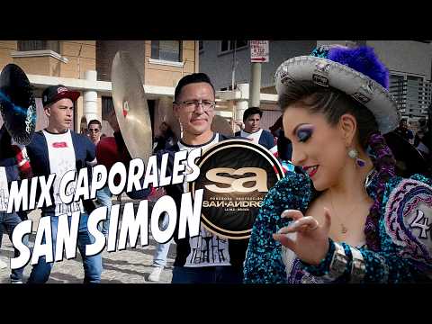 🎵 MIX CAPORALES San Simón - Banda Proyección San Andrés La Paz 🔵🔴  #caporales #sansimonlapaz