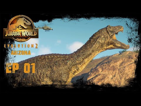INICIANDO O MODO DPV ARIZONA  - SAGA JURASSIC WORLD EVOLUTION 2 EP #01