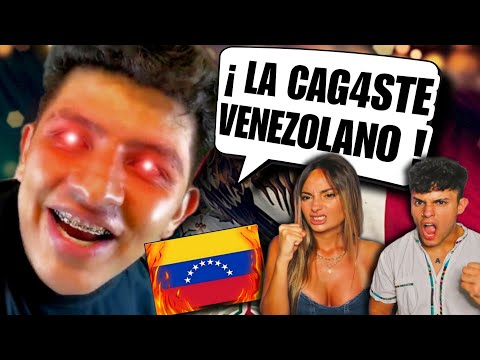 MEXICANO DESTRUYE a VENEZOLANO que INSULTÓ a MÉXICO con ESTA CANCIÓN 🇲🇽🤬 *ESPAÑOLES REACCIONAN*
