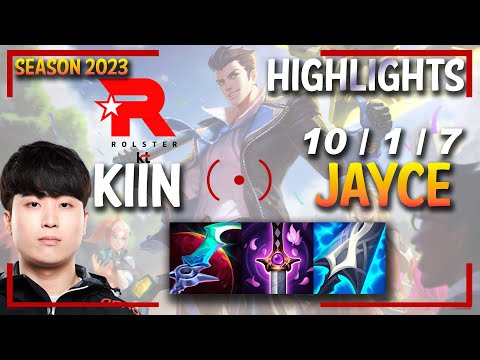 KT Kiin JAYCE vs PANTHEON - HIGHLIGHTS - KR Ranked