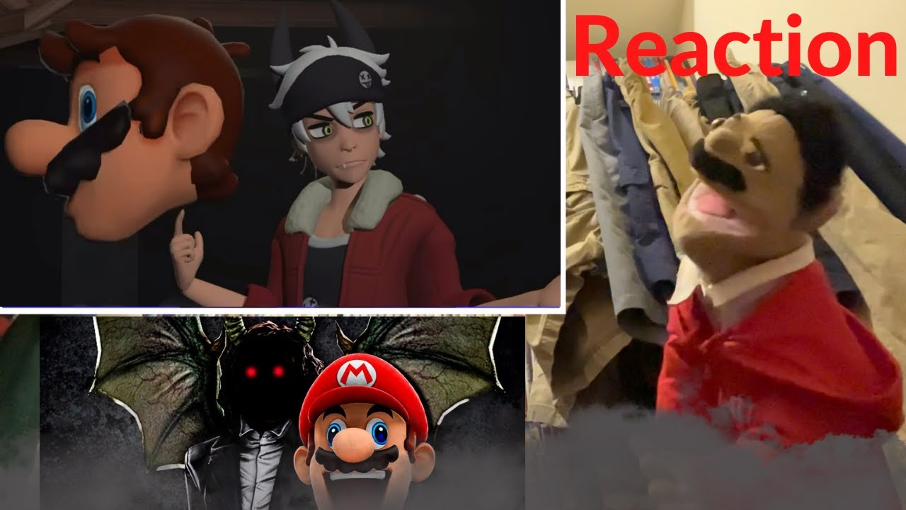 SMG4: Mario Meets A Demon And Is Shortly Beheaded Reaction (Puppet Reaction)