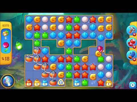 Fishdom Level 8375 walkthrough #fishdom #gaming