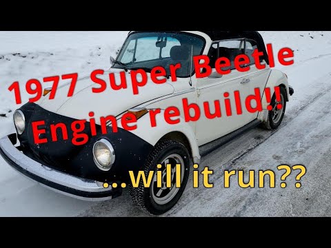 Psychic Garage - Ep 19: 1977 Beetle engine rebuild! Will it run?