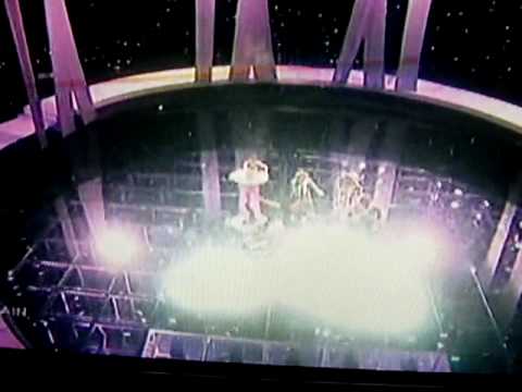 Eurovision 2010 Spanish Stage Invasion