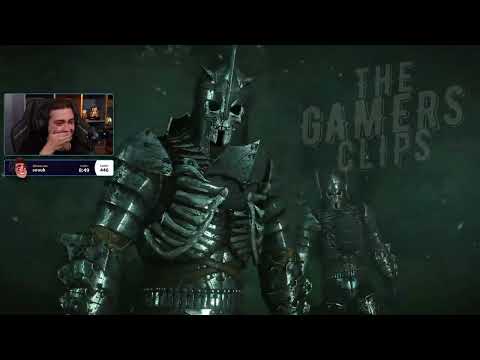 Alan tentando não rir da Dublagem de The Witcher