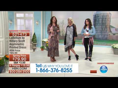 HSN | Hillary Scott Fashions Premiere 04.21.2017 - 01 PM