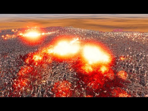 CAN 1000 CLEOPATRA STOP 7.5 MILLION ZOMBIES - Ultimate Epic Battle Simulator 2 | UEBS 2
