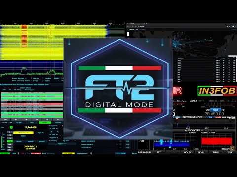 FT2 NEW DIGITAL MODE - INSTALLAZIONE, SETTAGGI E PROVA PRATICA.
