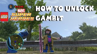 How to Unlock Gambit - Lego Marvel Super Heroes X-Men