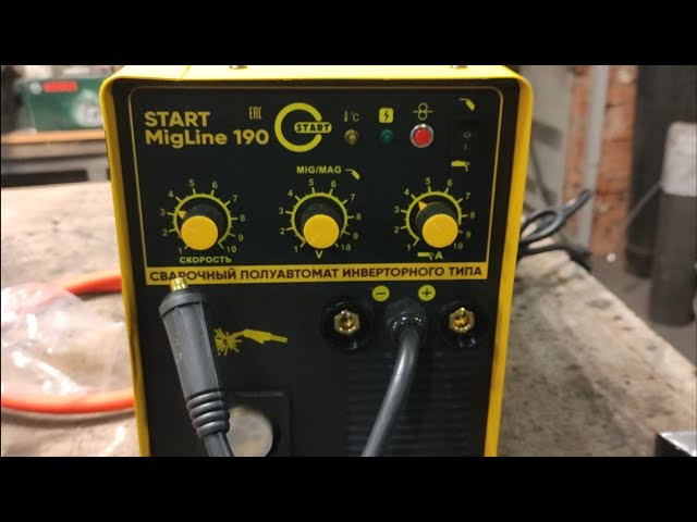 START MigLine 190 Сварочный полуавтомат 2ST190 START MigLine 190 Сварочный полуавтомат 2ST190