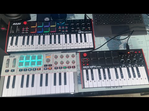 WHICH MIDI CONTROLLER IS KING?? 👑  Akai MPK Mini mk3, Mini Plus, Mini mk4 Overview and Comparison