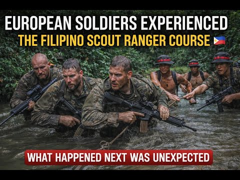 European Soldiers Experienced the Filipino Scout Ranger Course — What Happened Next Was Unexpected