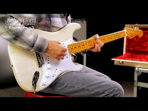 Fender USA Custom Shop Journeyman Relic ERIC CLAPTON SIGNATURE STRATOCASTER  Aged White Blonde - BRAND NEW IN BOX image 9