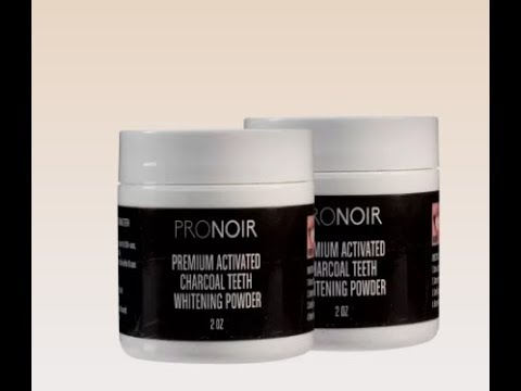 Today' Deal: 2-Pack: ProNoir Coconut Activated Charcoal Teeth Whitening Powder