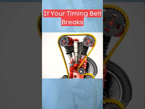 What if Timing Belt Breaks? #carrepair #carmaintenance #mechanic
