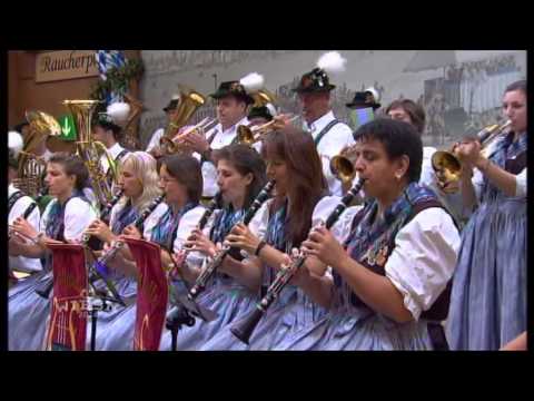 Blaskapelle Bad Bayersoien auf der Oidn Wiesn 2014