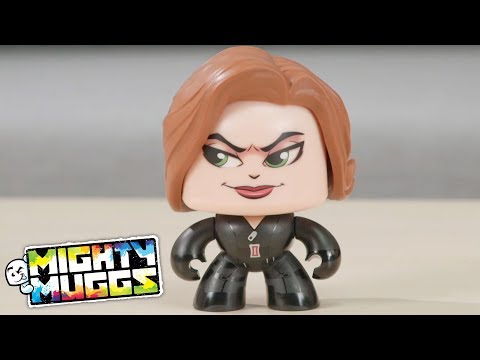 Hasbro Brasil - Vídeo 360° Figura Mighty Muggs Viúva Negra - E2167