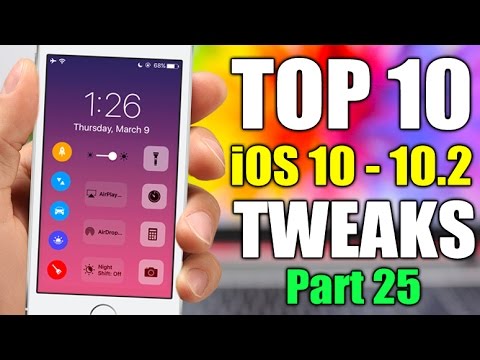 TOP 10 iOS 10 - 10.2 Jailbreak Tweaks - Part 25