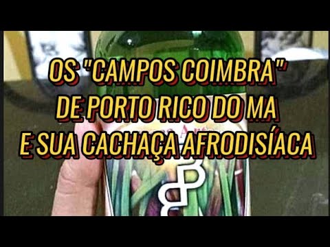 Os "Campos Coimbra" de Porto Rico do MA e sua cachaça afrodisíaca - Ramssés Silva Genealogia