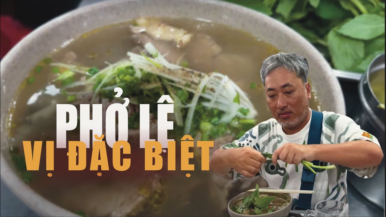 Pho in Saigon with Nguyễn Quang Dũng
