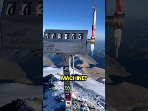 Why Are Climbers Pulling This Handle on Mount Elbrus?