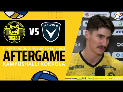 Tiikerit - AC Oulu Volley to 18.12.2025 | Lehdistötilaisuus