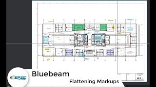 Bluebeam - How and Why to FLATTEN MARKUPS on a Drawing