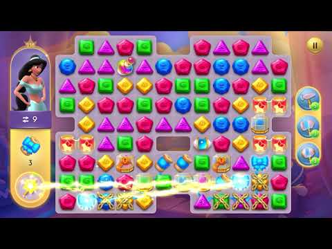 Disney Princess Majestic Quest Level 238 NO BOOSTERS - A S GAMING ✔