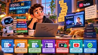 Kendi AI Eğitim Kütüphanemi Kuruyorum | Kaynaktan Eğitime, NotebookLM’den YouTub