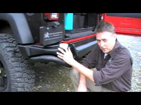 AEV JK Rear Bumper Part 1 (Bumper)