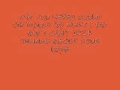 Can't Stop - Maroon 5 - (Lyrics)